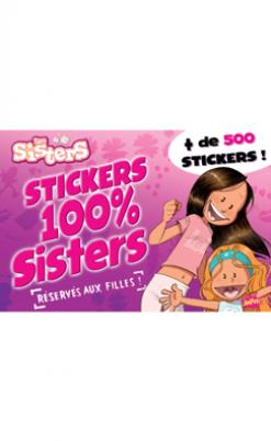 Stickers 100% Sisters - Carnet de stickers
