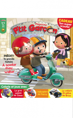 NumÃ©ro 6 - magazine + scooter