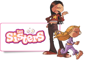 Les Sisters carnet + stickers les sisters
